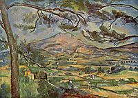 Montagne Sainte Victoire, 1885-1887, cezanne