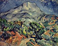 Montagne Sainte Victoire, road, 1898-1902, cezanne