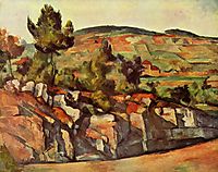 Mountains in Provence, 1890, cezanne