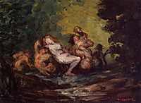 Neried and Tritons, 1867, cezanne