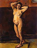 Nude Woman Standing, 1899, cezanne