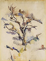 The Oak , 1885, cezanne
