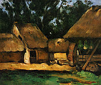 The Oilmill, 1871, cezanne