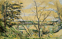 The Oise Valley, c.1880, cezanne