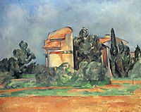 The Pigeon Tower At Bellevue, c.1890, cezanne