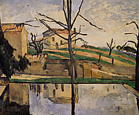 The Pool at Jas de Bouffan, c.1878, cezanne