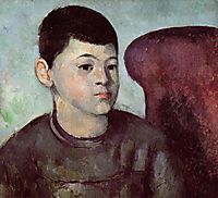 Portrait of the Artist-s Son, 1885, cezanne
