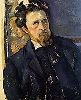Portrait of Joachim, 1896, cezanne