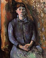 Portrait of Madame Cezanne, c.1886, cezanne