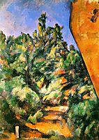 The Red Rock, 1895, cezanne