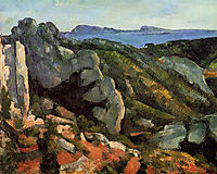 Rocks at L-Estaque, c.1882, cezanne