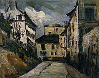 Rue des Saules. Montmartre, 1867, cezanne