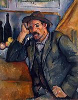The Smoker, 1890, cezanne