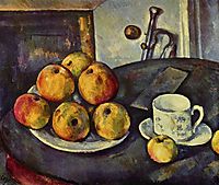 Still Life with Apples, 1894, cezanne