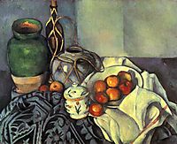 Still Life with Apples , 1894, cezanne