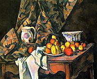 Still Life with Flower Holder, 1905, cezanne