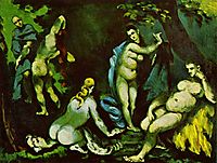 The Temptation of St. Anthony, c.1870, cezanne