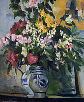 Two Vases of Flowers, c.1877, cezanne