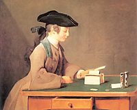 The House of Cards, 1737, chardin