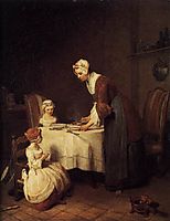 The Prayer before Meal, c.1740, chardin