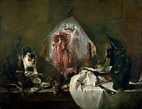 The Ray or, The Kitchen Interior, 1728, chardin