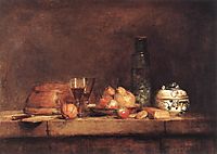 Still Life with Jar of Olives, 1760, chardin