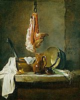 Still Life with a Rib of Beef, 1739, chardin
