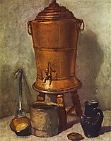 The water tank, c.1734, chardin