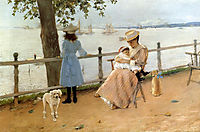 Afternoon by the Sea (aka Gravesend Bay), 1888, chase