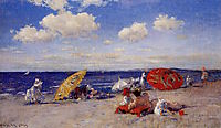 At the Seaside, 1892, chase