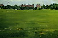The Common, Central Park, 1889, chase