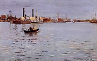 The East River, 1886, chase