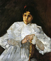 Girl in White, 1890, chase