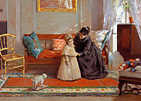 I am Going to See Grandma (aka Mrs. Chase and Child), 1889, chase