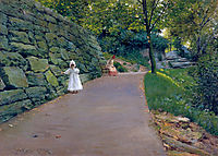 In the Park - a By-Path, c.1890, chase