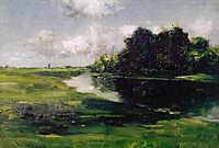 Long Island Landscape after a Shower of Rain, 1885-1889, chase