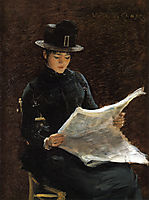The Morning News, c.1886, chase