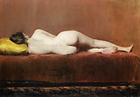 Nude Recumbent, 1888, chase