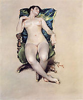 Nude Resting, 1888, chase