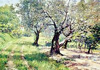 The Olive Grove, 1910, chase