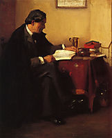 Portrait of Elbert Hubbard (aka The Roycrafter), 1902, chase