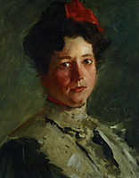 Portrait of Martha Walter, 1908, chase