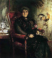 Portrait of Mme. E.H. Bensel, 1912, chase
