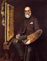 Portrait of Worthington Whittredge, c.1890, chase