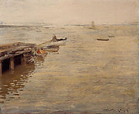 Seashore (aka A Grey Day), 1888, chase