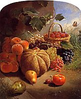 Still Life with Fruit, 1871, chase