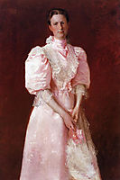A Study in Pink (aka Portrait of Mrs. Robert P. McDougal), 1895, chase