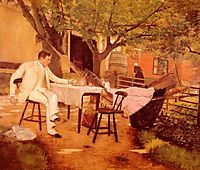 Sunlight and Shadow, 1884, chase