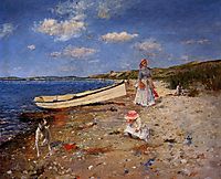 A Sunny Day at Shinnecock Bay, 1892, chase