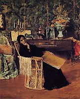 In the Studio, 1892, chase